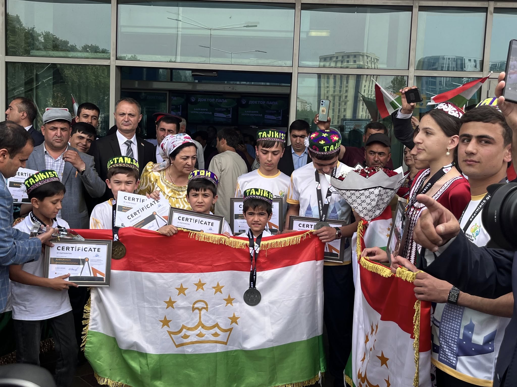 Tajik schoolchildren won 60 medals at the International Olympiad in Malaysia