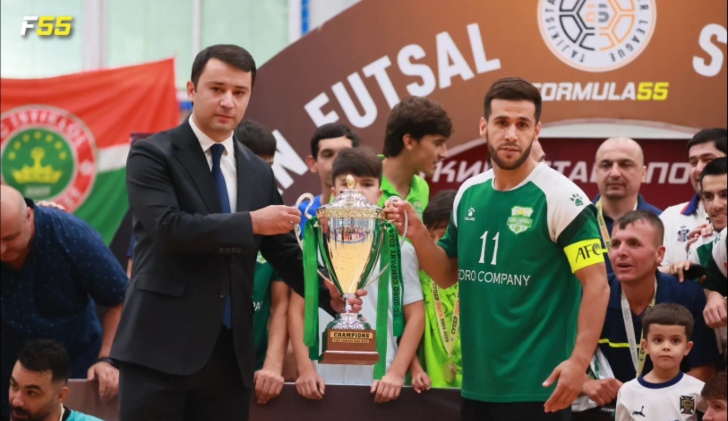 "Soro Company" became the five-time champion of Tajikistan in futsal