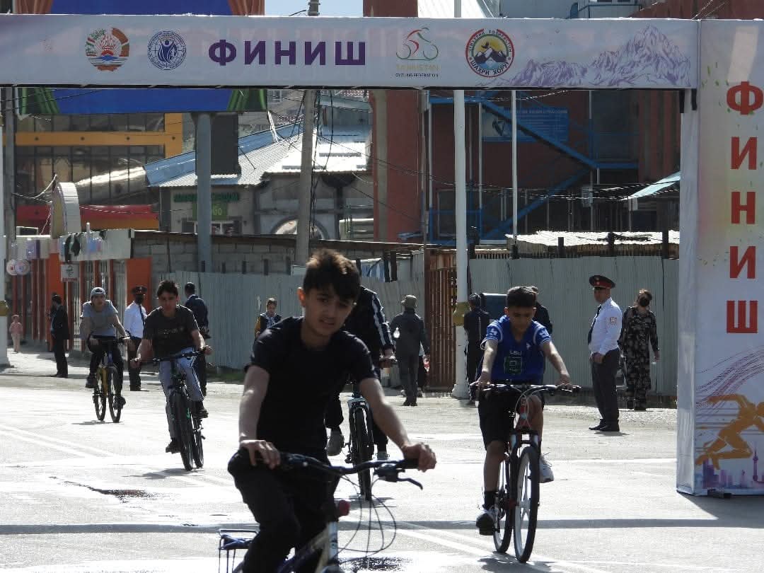 Residents of Khatlon took an active part in the National Race and Cycling Marathon in honor of Youth Day