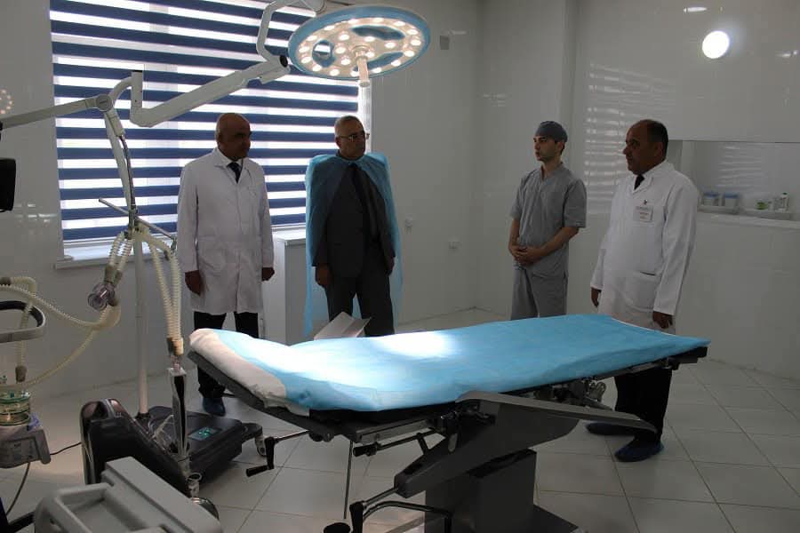 A maxillofacial surgery department has opened at the Khatlon Dental Center