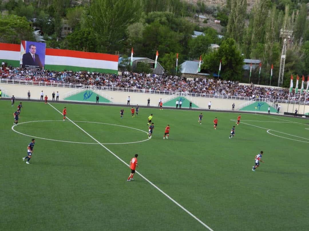 The Hulbuk team won the first match of the regional football league in Khorog