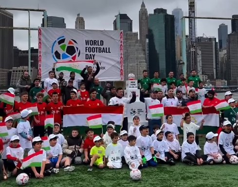 Tajikistan Football Festival Held in New York in Honor of World Football Day