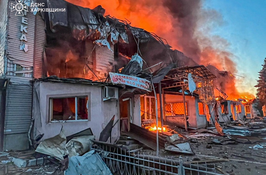 The number of victims of Russian drone strikes in Kharkiv has risen to 51