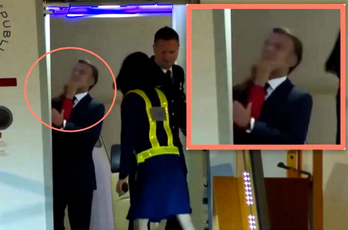 French President Macron Slapped By His Wife Video