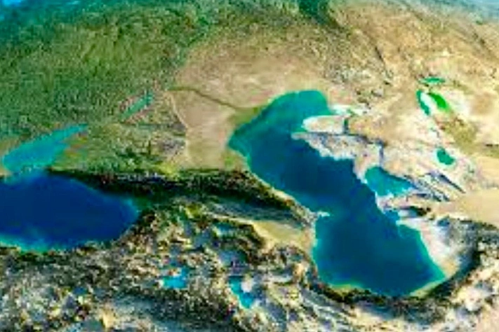 It is proposed to connect the Caspian and Black Seas with an underground tunnel