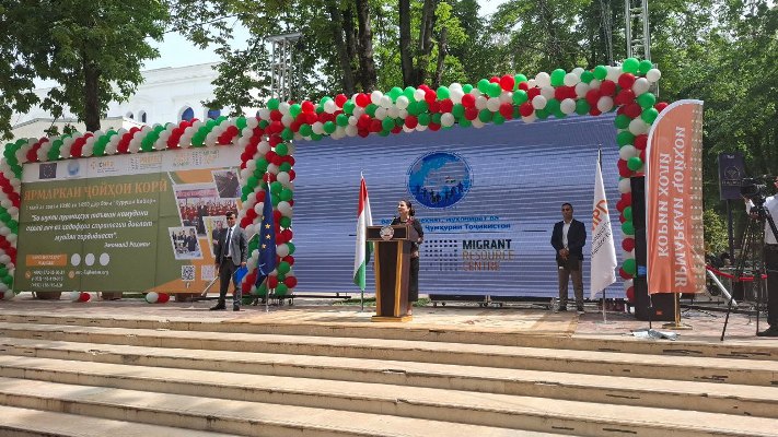 A job fair for domestic and foreign employers was held in Dushanbe