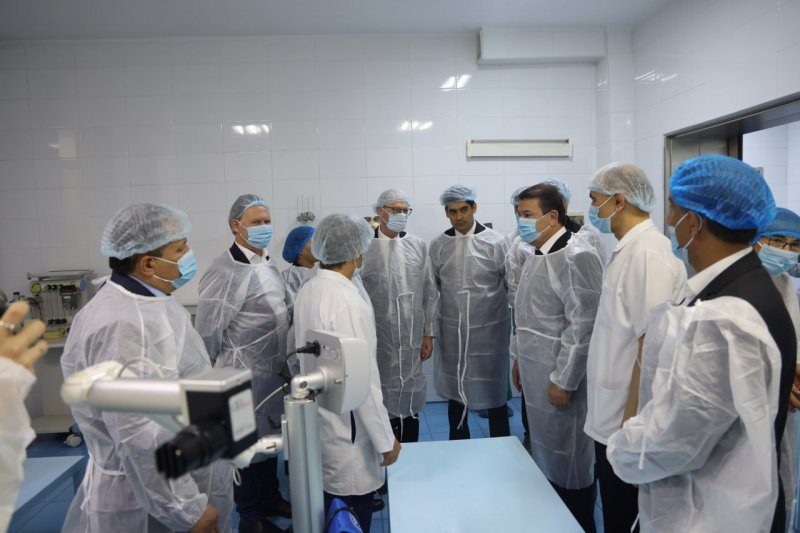 German ophthalmologists conducted operations and training sessions in Tajikistan