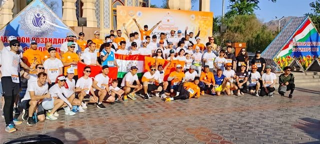 International running competitions "Backyard UIra Tajikistan" were held in Khujand