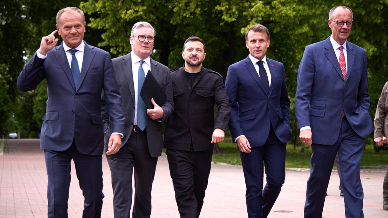 European leaders to urge Trump to impose sanctions on Russia if Putin refuses to meet with Zelensky