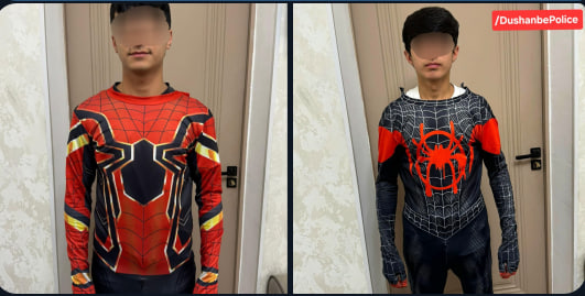 Spider-Men who disturbed order at wedding detained in Dushanbe