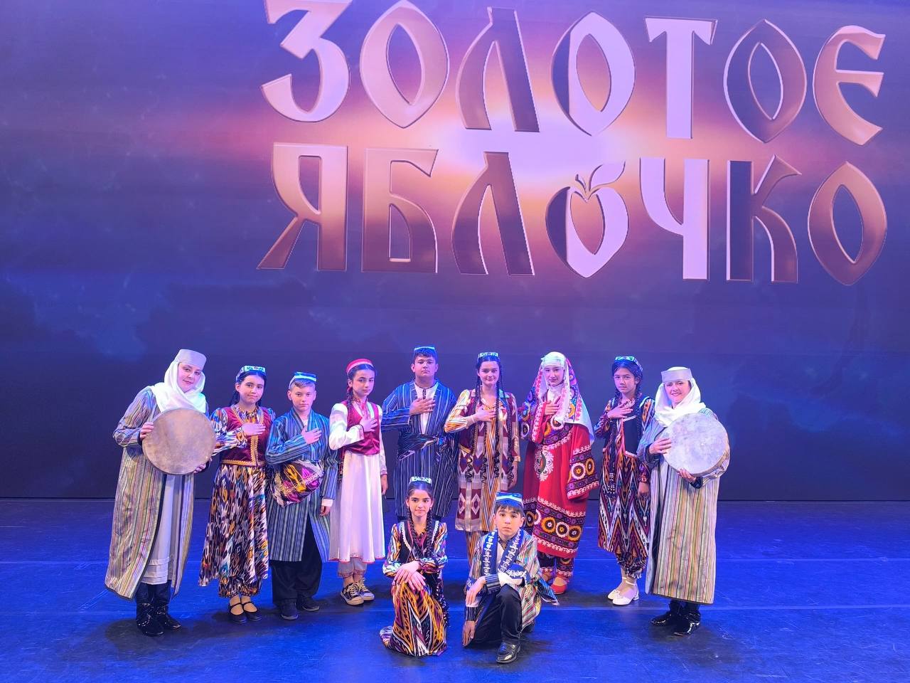 Tajik children performed at the final concert "Children of Victory. Children of Russia" in the Kremlin