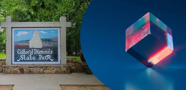 In this park, tourists can find diamonds worth thousands of dollars and take them home