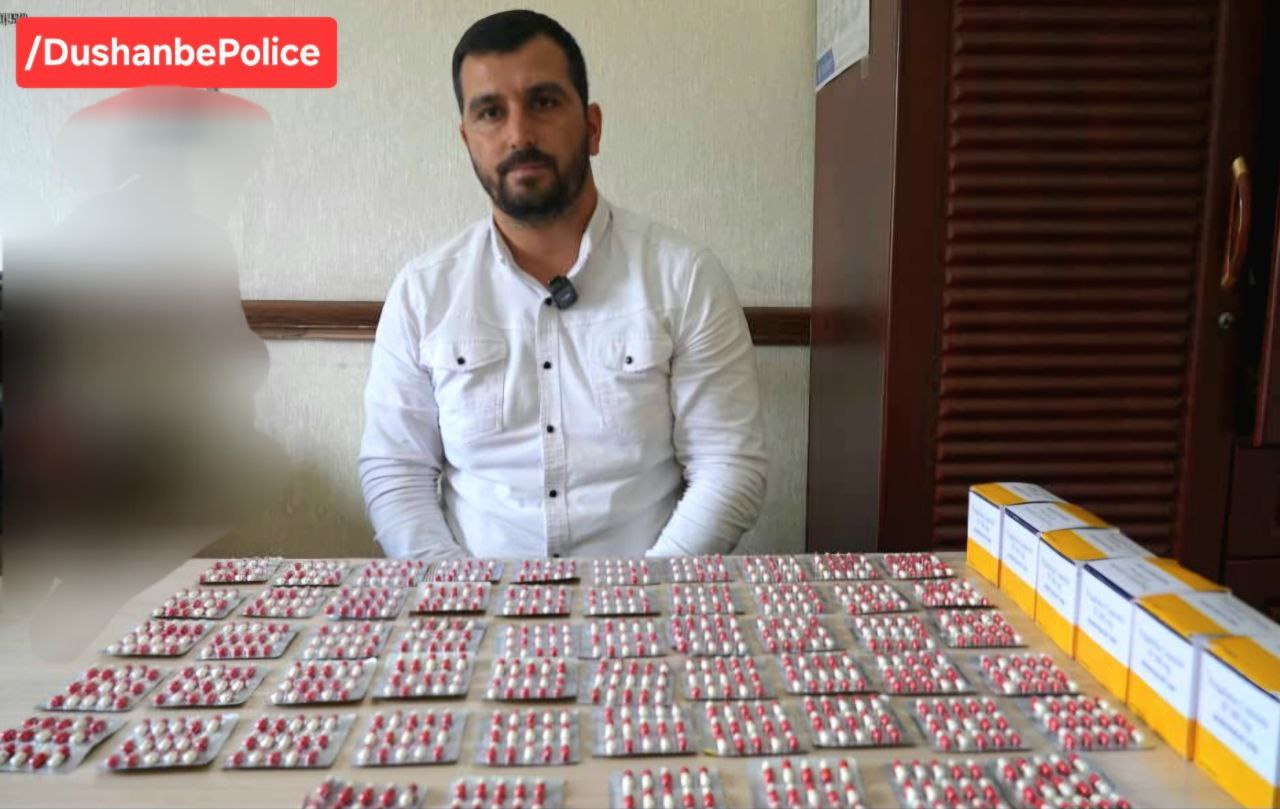 Trader with large batch of psychotropic capsules detained in Dushanbe