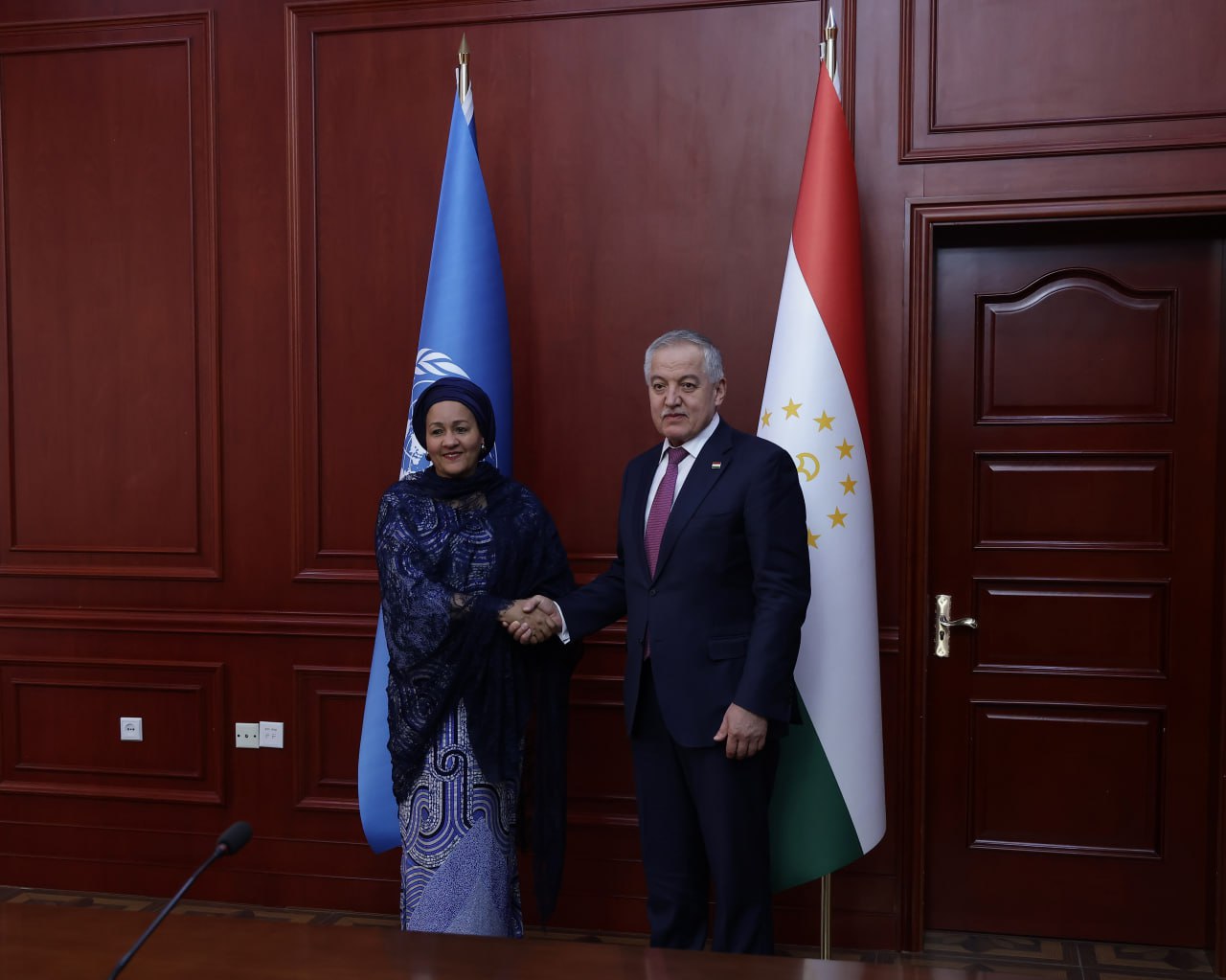 Tajik Foreign Minister Meets UN Representatives in Dushanbe