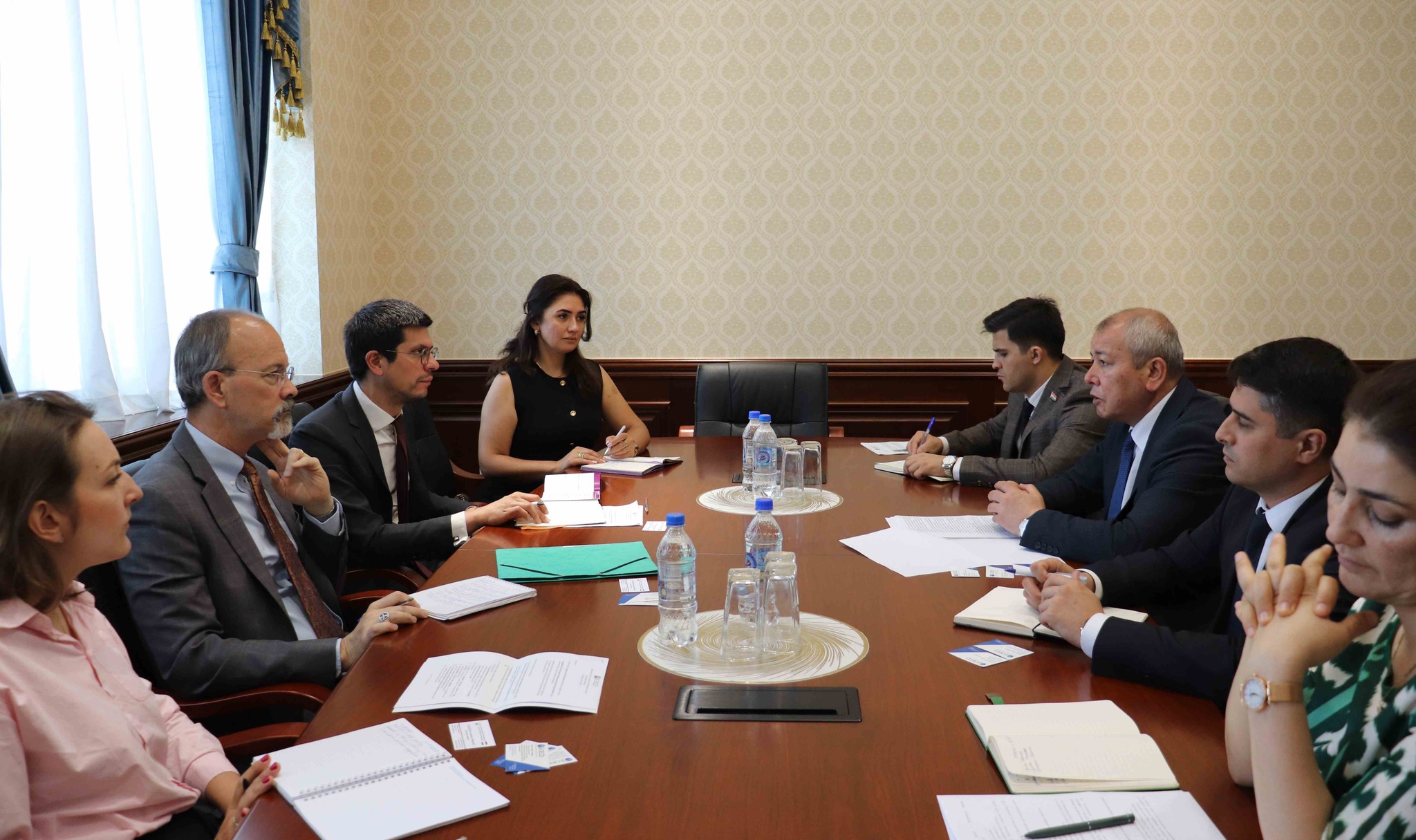 Tajikistan and OECD Discuss Development of Trans-Caspian Corridor and Digital Integration