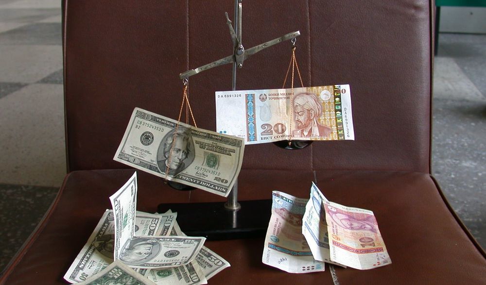 The dollar exchange rate in Tajikistan has fallen by 9% since the beginning of the year