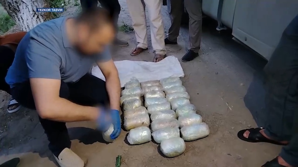 Almost 50 kg of opium smuggled from Tajikistan seized in Uzbekistan