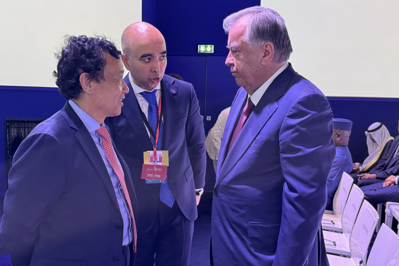 Emomali Rahmon held a number of meetings at the Cryosphere Summit in France