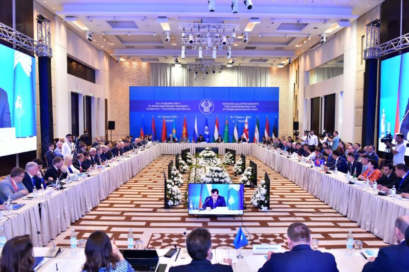The 82nd meeting of the CIS Council on Railway Transport began in Dushanbe