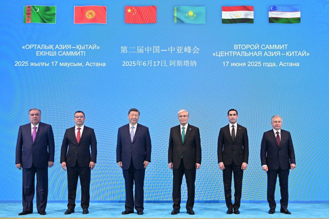 Emomali Rahmon spoke at the Central Asia-China summit in Astana