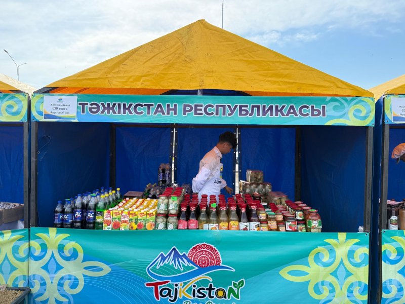 A fair of agricultural and industrial products of Tajikistan was held in Kazakhstan