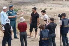 Tajikistan hosts a campaign on safe behavior on the water called “Mobile Rescue”