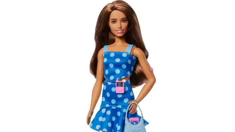 Barbie with diabetes. Mattel has introduced a new doll