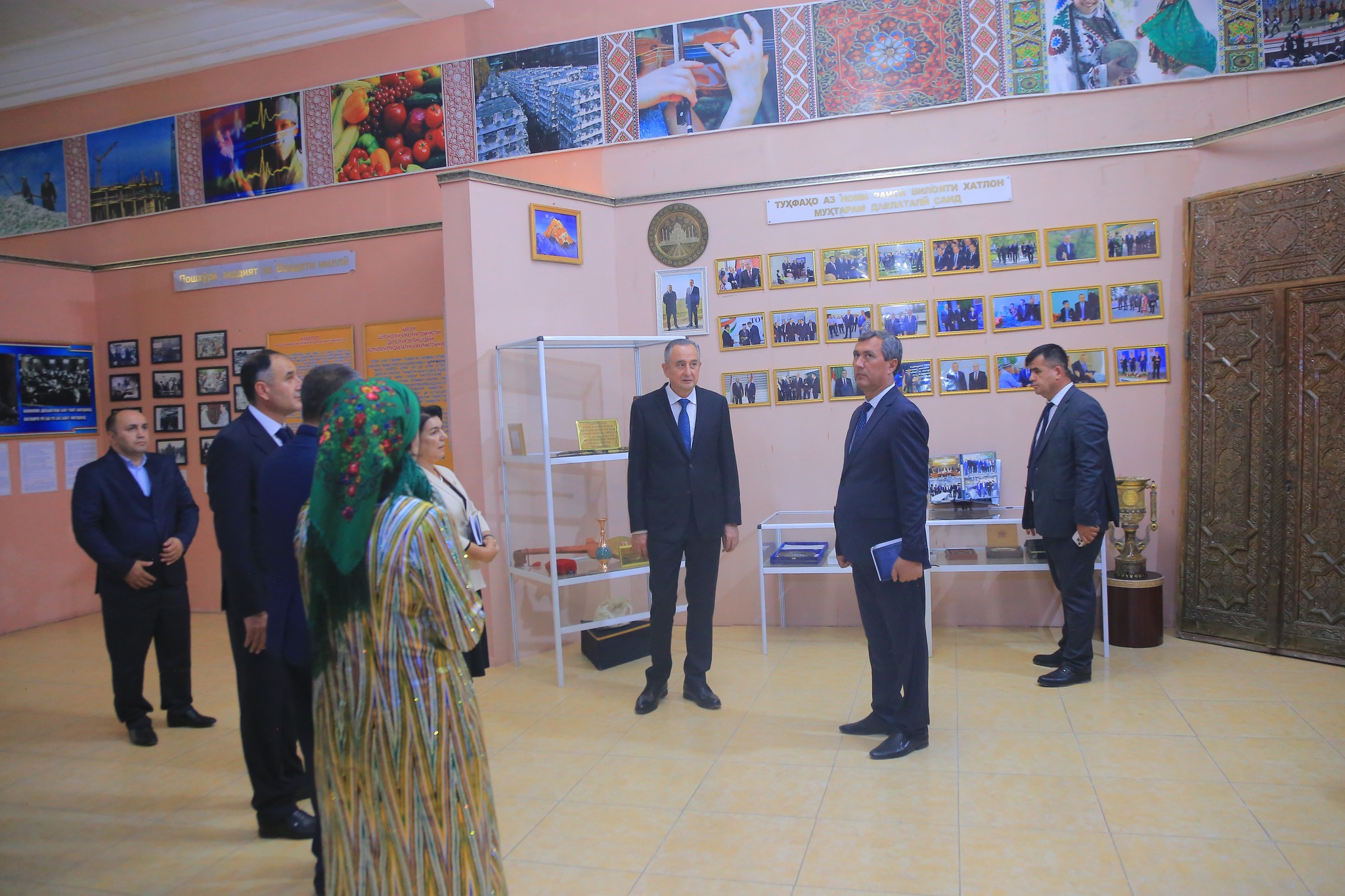 The Chairman of Khatlon Region visited the regional museum "Avesta" in Bokhtar