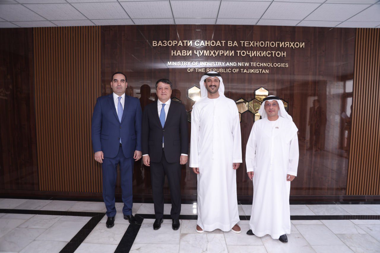 Tajikistan and UAE Discuss Cooperation in Industry and Investments