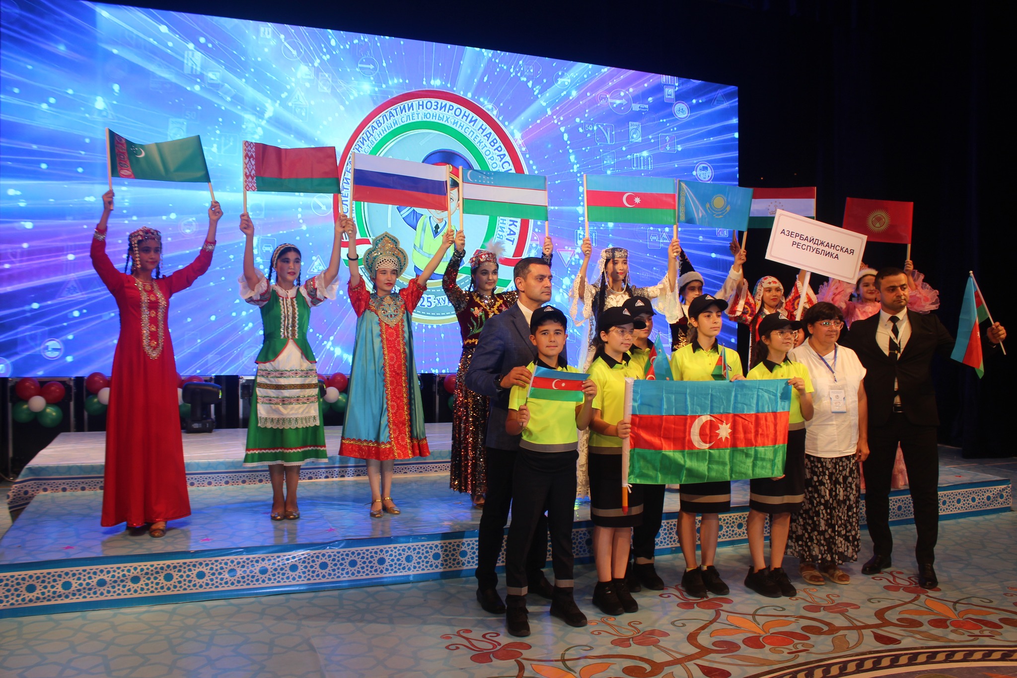 International competition "Young traffic inspectors" of CIS countries started in Khujand