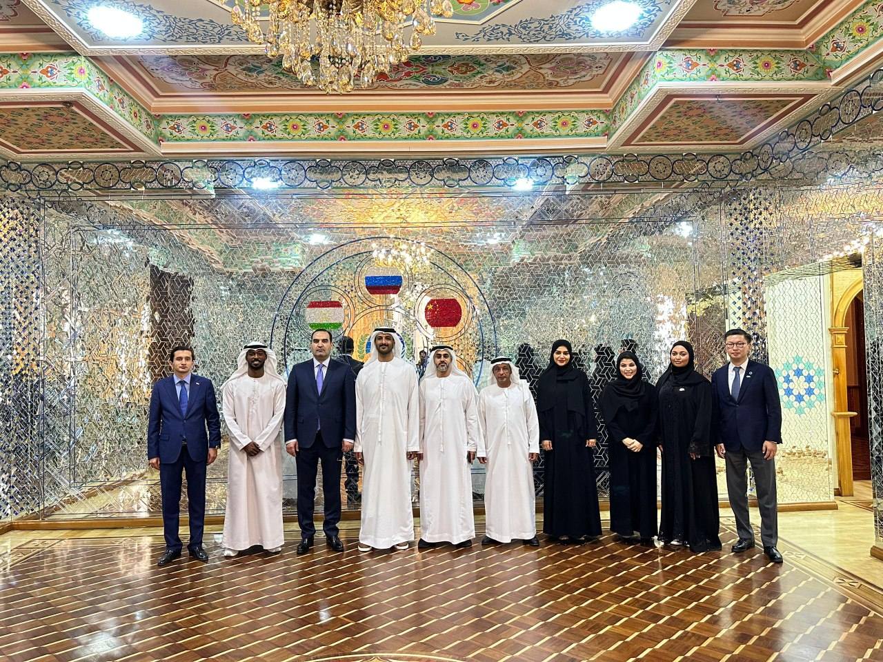 UAE Economy Minister Visits Kokhi Navruz Complex in Dushanbe