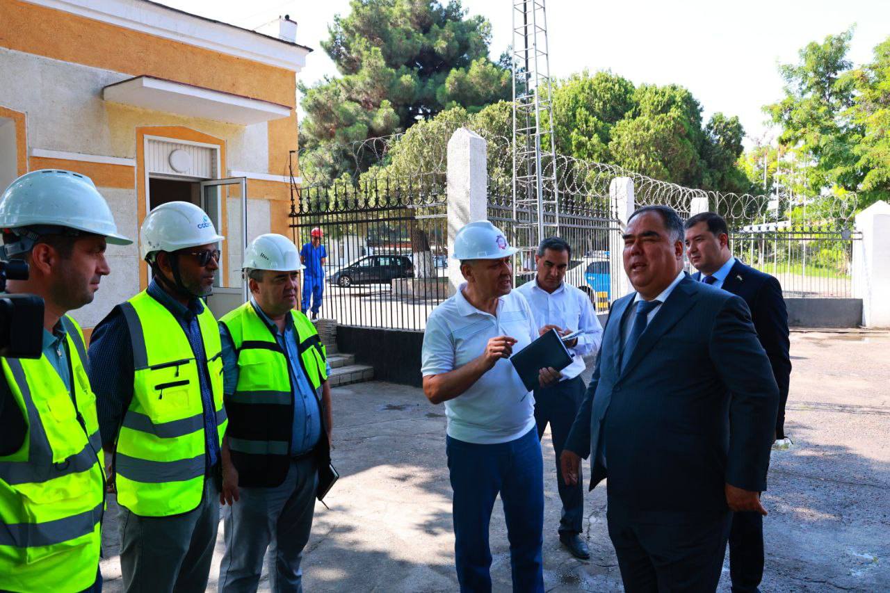 The Chairman of the Sughd Region inspected the progress of the modernization of the Kairakkum hydroelectric power station
