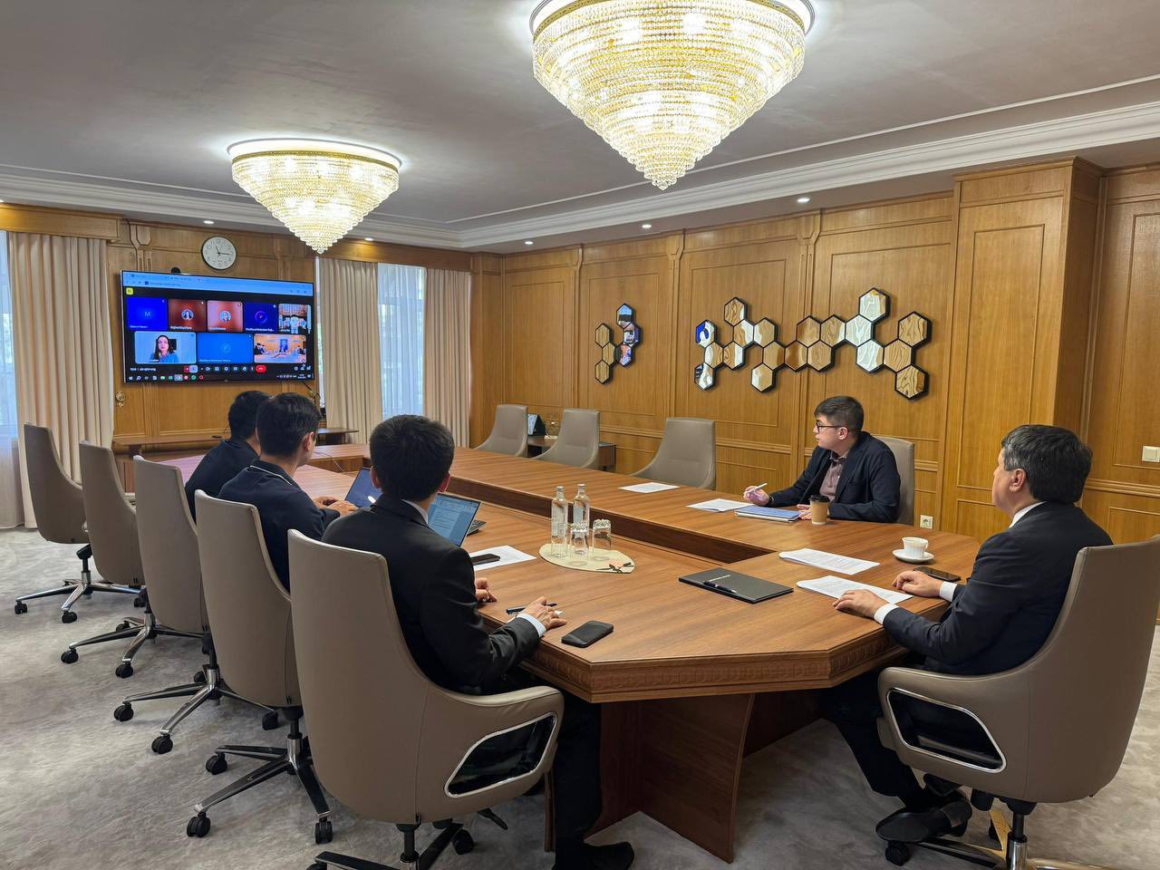 Perplexity AI is considering opening a regional office in the Area AI technopark in Dushanbe