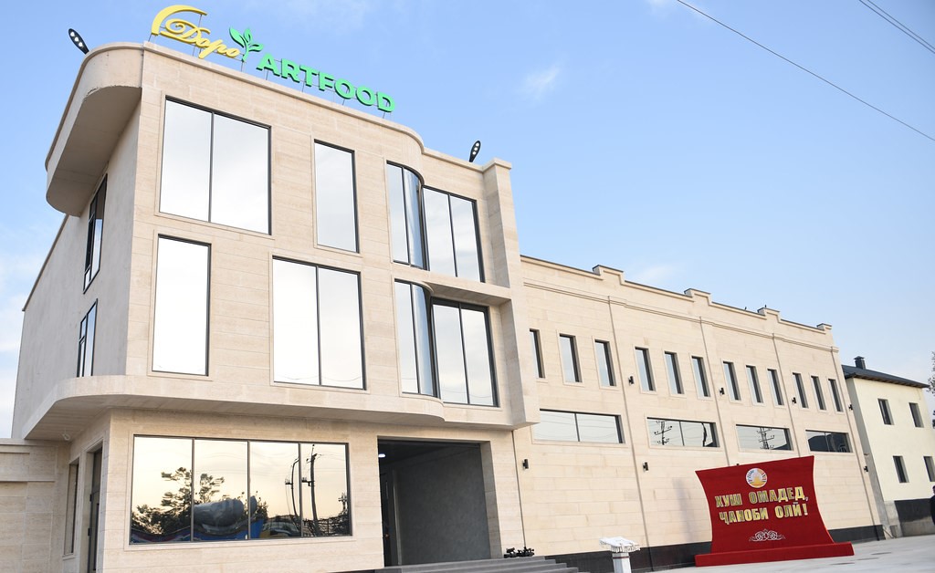 New enterprise for processing fruits and vegetables LLC "DoroArtFood" opened in Khujand
