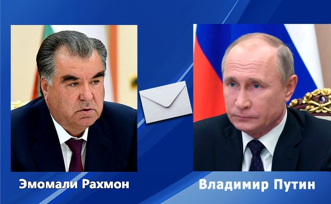 Emomali Rahmon sent a telegram of condolences to Vladimir Putin