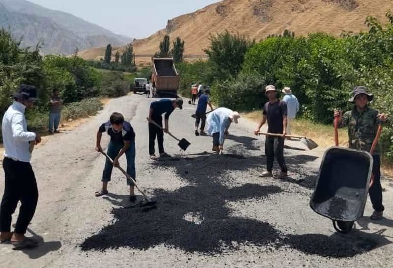 Repairs to 50 km of road to border with Uzbekistan started in Gissar