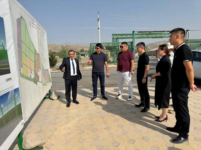 Chinese investors have studied the potential of the Kulyab SEZ for the implementation of industrial projects