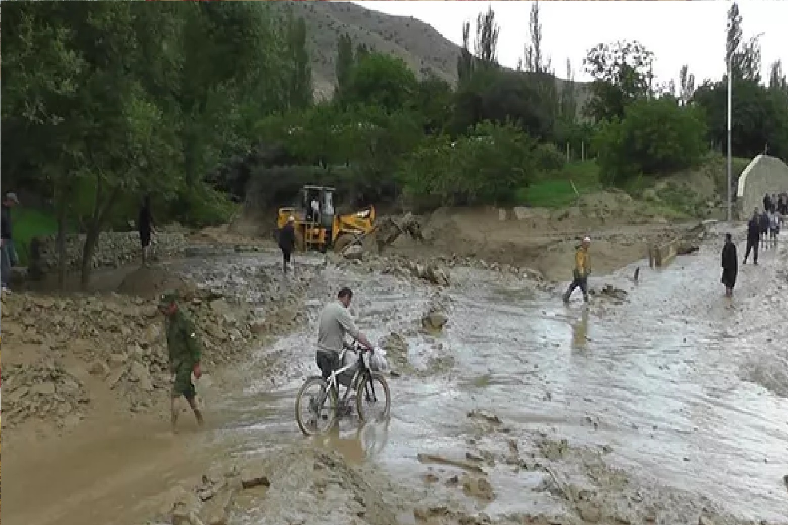 Tajikistan faces threat of glacial mudflows and rising water levels in rivers