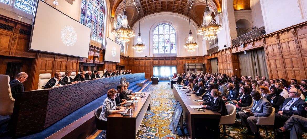 The International Court of Justice has recognized the obligation of states to protect the climate