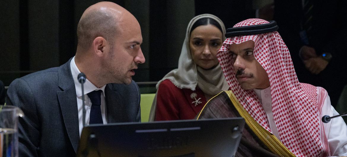 UN: New York conference reaffirms international support for two-state solution