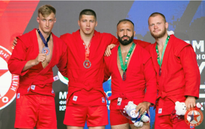 Tajik Sambo Wrestlers Win Five Medals at Grand Prix in Krasnodar