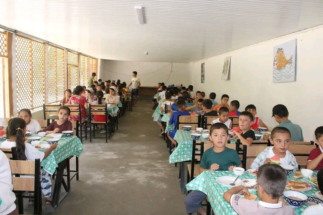 Summer holidays for children in three shifts organized in the Chilarcha sanatorium near Penjikent