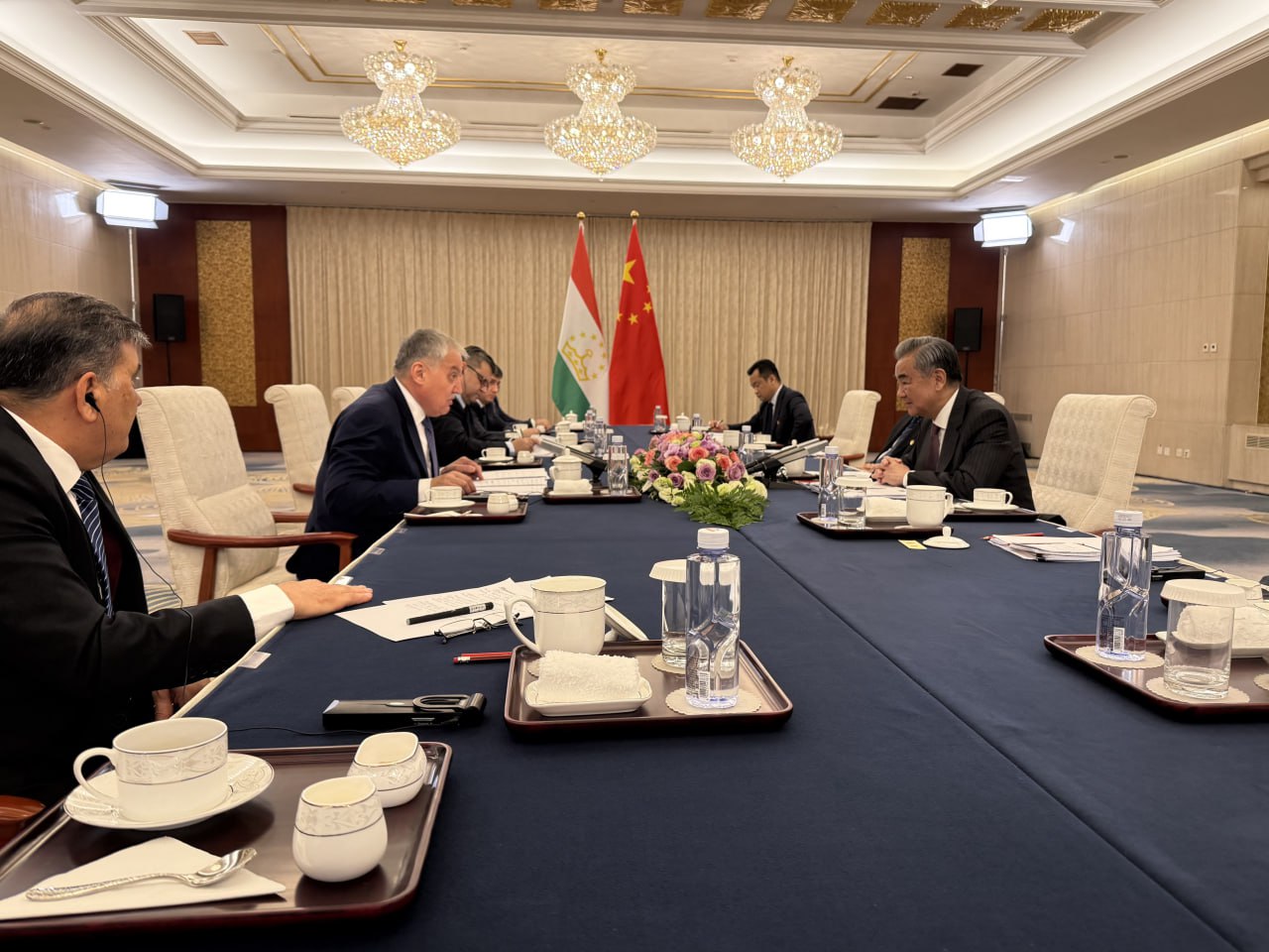 Talks between the Foreign Ministers of Tajikistan and China were held in Tianjin