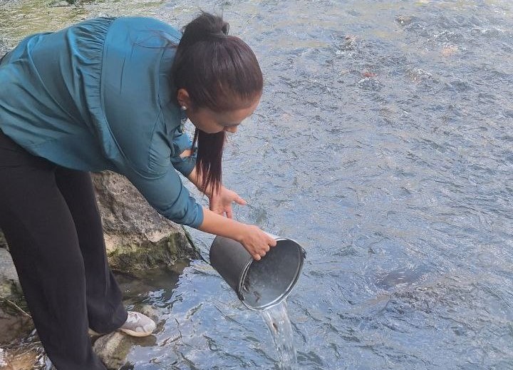 3,700 trout fry released into Karatag River to restore ecosystem