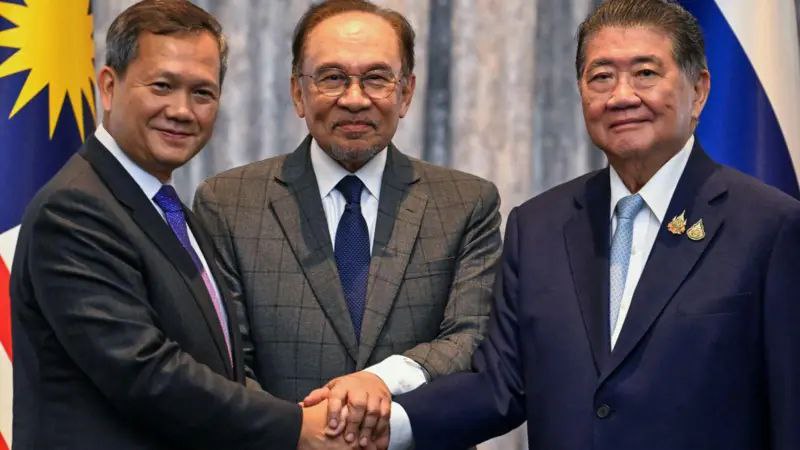 Thailand and Cambodia agree to ceasefire