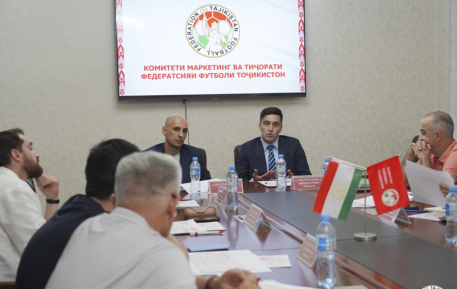 Football Marketing Development Discussed at Tajikistan Football Federation