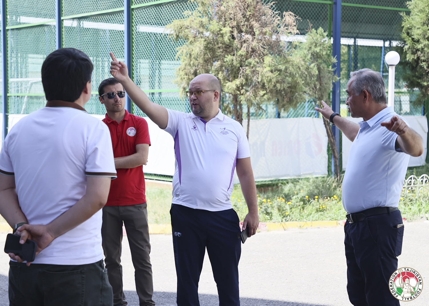 AFC representative inspects stadium in Tursunzade for 2025/26 AFC Champions League matches