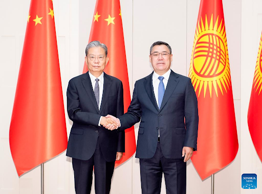 NPC Standing Committee Chairman Zhao Leji aims for more practical cooperation with Kyrgyzstan