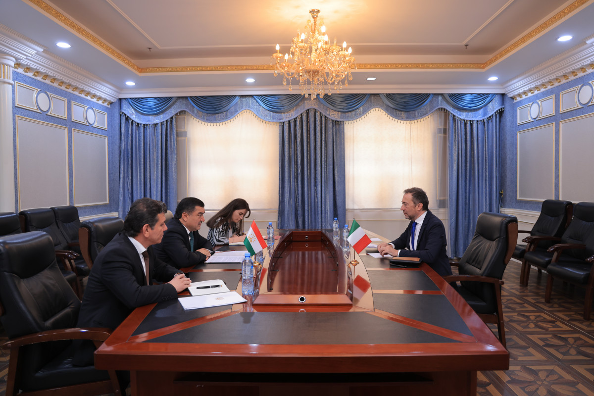 Tajikistan and Italy discussed key areas of cooperation