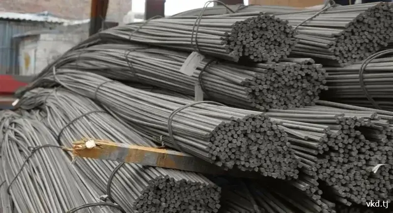 A resident of the Rudaki district was arrested for the theft of more than four tons of rebar worth 59,000 somoni.